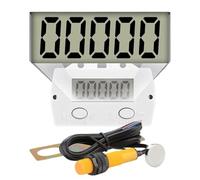 Clickers para contar, contador de clickers de números, contador electrónico de pantalla digital, contador manual de pantalla digital de 6 dígitos, clicker de conteo para coaching, torres
