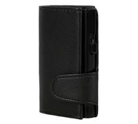 CLICKSAFE Monedero Unisex para Accesorios de Viaje, Negro, 10,0 x 6,5 x 2,5 cm