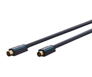 Clicktronic 3m antenna cable cable coaxial coax m coax fm azul