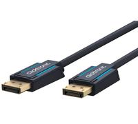 Clicktronic Cable certificado DisplayPort 1.2 / 4K@60Hz / Alta Velocidad 21.6Gbps / Compatible con FreeSync y G-Sync, Gaming, UHD TV, Pantalla, Monitor / 15M