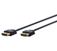 Clicktronic Cable certificado HDMI 2.0 Ultra alta velocidad/Ethernet HD / 4K 60Hz / Compatible con PlayStation/eARC/HDR dinámico/VRR / 3D Dolby visión/XBOX, HDTV, Home Cinema / 1M