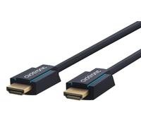 Clicktronic Cable certificado HDMI Ultra alta velocidad/Ethernet - 48 Gbps 8K / 4K 120Hz / Compatible con Playstation/eARC/HDR dinámico/VRR / 3D Dolby Vision/XBOX, HDTV, Home Cinema / 2M
