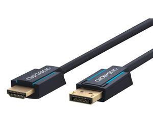 Clicktronic Casual - Cable adaptador de DisplayPort a HDMI 15.0 m
