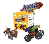 Clics Nano Creative Builders 1000, juguetes de construcción para niños a partir de 8 años, juguetes educativos creativos en juego de 1000 piezas, bloques de construcción para niñas y niños, juguete
