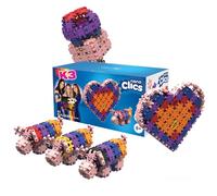 Clics Nano Creative Builders 190, juguetes de construcción para niños a partir de 5 años, juguetes educativos creativos en juego de 190 piezas, bloques de construcción para niñas y niños, juguete