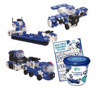 Clics Police Editon- Construction Toys for Children Aged 3+ Cr (Importación USA)
