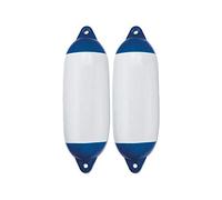 CLICSON® - Kit de 2 parachoques hinchables para embarcaciones. Dimensiones 120x450 mm