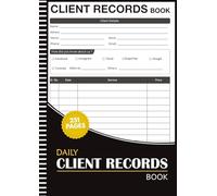 Client Record Book: 251 Pages A4 Size Client Profile Book for Hairstylists, Salons, Small Business, Nail tech