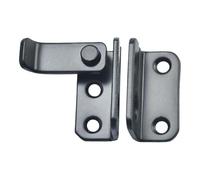 Clievo de seguridad de la puerta - Litch y candado | Cerradura de perno de puerta | Clievo de seguridad de puerta pesada | Loco jaula para mascotas para armario de jardín de madera | Cus