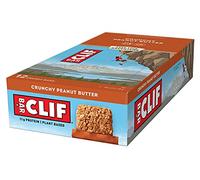 CLIF BAR | Barritas energéticas - Barritas Proteína | Crunchy Peanut Butter | Proteína Vegetal | 12 x 68 g