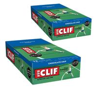 Clif BAR Original Chocolate Chip Crunch - Caja De 12-2-Pack (24 Barras Total)