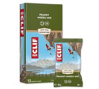 CLIF BAR Peanut Muesli Mix Barritas Energéticas, 12 x 68 g
