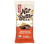 CLIF - Barrita energética de chocolate rellena de crema de cacahuete, 1 unidad, 50 gr.