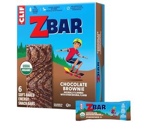 Clif Kid ZBar, Organic Chocolate Brownie, 6 Count Box, 7.62 Oz