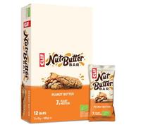 CLIF Nut Butter Bar | Barritas Proteína | Peanut Butter | Orgánica |12 x 50 g