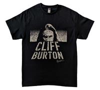 Cliff Burton Dotd con licencia Camiseta hombre
