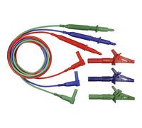 CLIFF CIH29917 Safety Measuring Cord Set [Male 4 mm - Test Tip] 1,5 m Azul, Verde, Rojo 1 pieza(s)
