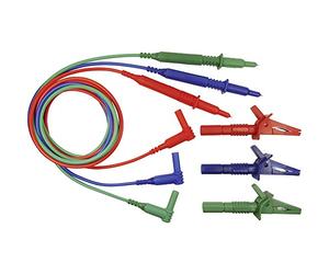 CLIFF CIH29917 Safety Measuring Cord Set [Male 4 mm - Test Tip] 1,5 m Azul, Verde, Rojo 1 pieza(s)