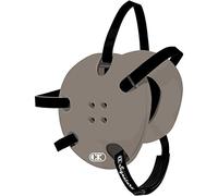 Cliff Keen Casco E58 (Plateado con Correas Negras)