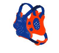 Cliff Keen Tornado Headgear -ROYAL BLUE/ORANGE