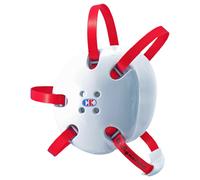 Cliff Keen Two-Tone Signature Wrestling Headgear - Color: White/Scarlet