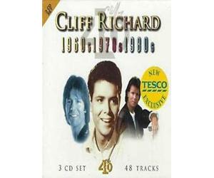 CLIFF RICHARD - Cliff Richard 1960s 1970s 1980s 3-CD Boxed Set