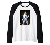 Cliff Richard El Evento en Vivo Wembley Desde una Distancia 1989 Camiseta Manga Raglan