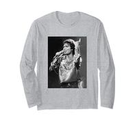 Cliff Richard muérdago y Cantante de Vino en Vivo en 1985 Manga Larga