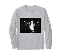 Cliff Richard Wired para Sound World Tour Daddy'S Home Manga Larga