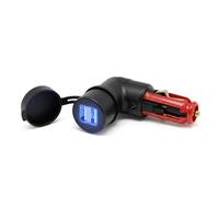Cliff-Top® 3.3 Amp Intercambiables Cargador USB - Hella (DIN) & Encendedor de Cigarrillos