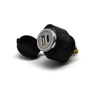 Cliff Top Cargador USB DIN 36W PD USB-C y QC 3.0 Adaptador de enchufe USB para enchufe DIN, compatible con motocicletas BMW Ducati Triumph (Mini)