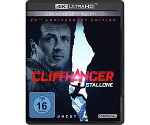 Cliffhanger / 25th Anniversary Edition / Uncut / 4K Ultra HD (+ Blu-ray 2D) [Blu-ray]