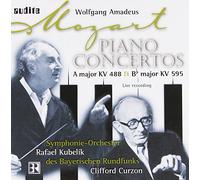 Clifford Curzon - Mozart : Piano Concerto KV 488 & KV 595