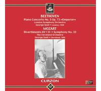 Clifford Curzon - Piano Concerto / Divertimento / Symphony 33