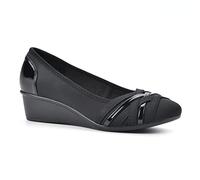 CLIFFS BY WHITE MOUNTAIN Cuña Bowie para Mujer, Negro/Nylon, 41 EU