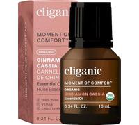 Cliganic Aceite de canela orgánico 100% puro, 10 ml