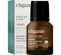 Cliganic Mezcla de aceites esenciales orgánicos Just Breathe