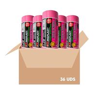 Clim Profesional - 540 Bolsas de Basura Rosa de 50 Litros 70x75 cm | Rollo de 15 uds. Caja con 36 Rollos 540 Sacos de Basura en Total | Perfumadas con Autocierre y Sistema Antigoteo
