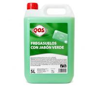 Clim Profesional Fregasuelos Jabón Verde 5L pH Neutro Suelos Delicados | Apto Madera y Piedra Natural, Renueva el Brillo, Uso Profesional
