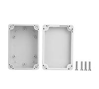 Clima: caja de unión eléctrica protegida IP65 | Partícula 100x68x50 mm - Bloqueo de bloqueo para cableado al aire libre/electrónica interior/equipo de seguridad contra