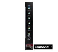 CLIMADIFF Vinoteca empotrable CBU7S1B. Cíclico. Menos de 20 botellas
