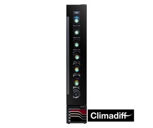CLIMADIFF Vinoteca empotrable CBU7S1B. Cíclico. Menos de 20 botellas
