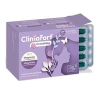 ClimaFort CronoMag | Magnesio para la Mujer | 5 Sales Glicinato, Glicerofosfato | Vitamina B12 | Energía, Relajación | Crononutrición | 60 Cápsulas
