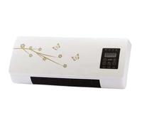 Climafy Air Conditioner, 2025 New Split Max Air Conditioner- Next-Gen Split Max Tech, Zero Installation Wall/Portable, Super Quiet & Remote Control for Bedroom/Office (White Gold Flower)
