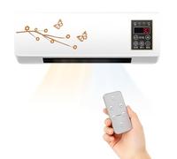 Climafy Air Conditioner, 2025 Upgrade Climafy Wall Mounted Portable Air Conditioning Split Max Air Conditioner, Aire Acondicionado De Pared, Wall Mount Ac Unit (Gold Flower Style)