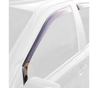 ClimAir 3895 Dark Deflectores de aire Negro compatible con Citroën C1 & Peugeot 108 & Toyota Aygo 3 puertas 2014