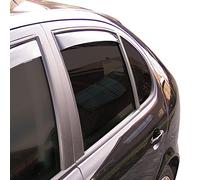 ClimAir 4560 Dark Deflectores de aire Master Negro (trasera) compatible con Ford K 2016