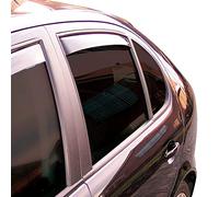 ClimAir Car Comfort Deflectores de Aire Master Negro (Trasera) Compatible con Dacia Sandero/Stepway III 2021-