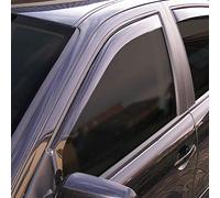 ClimAir Car Comfort Deflectores de Aire Negro Compatible con Citroën C3 Aircross 2017-