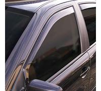 ClimAir Car Comfort Deflectores de Aire Negro Compatible con Dodge Ram Crew & Quad Cab 2019-